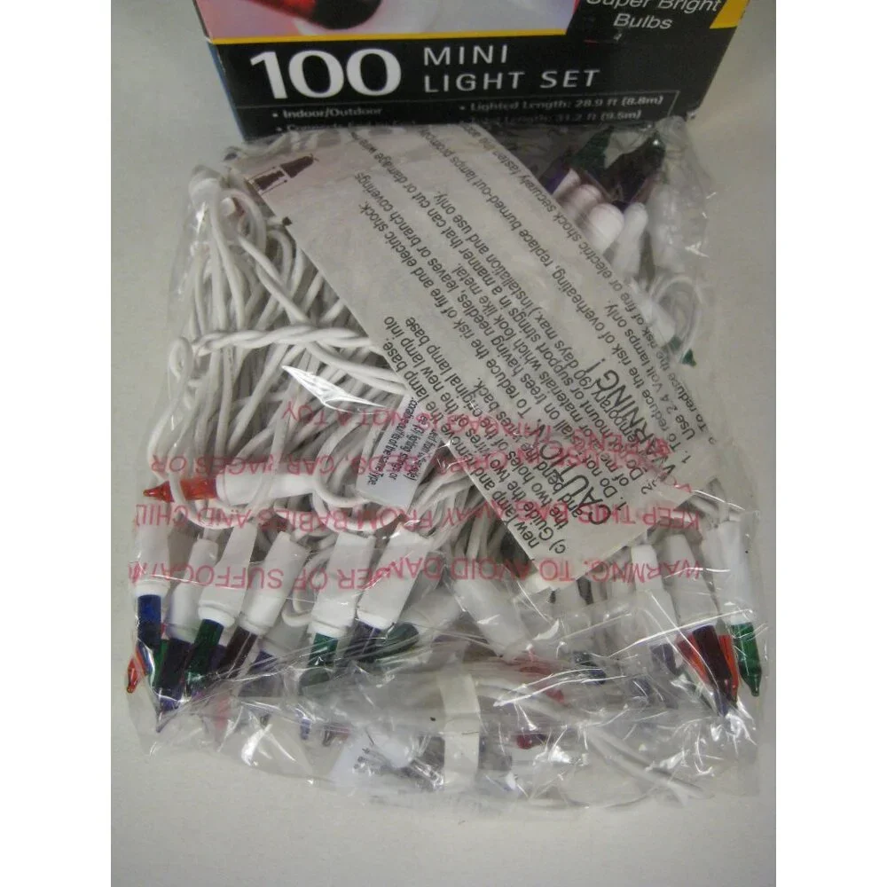 NEW Target 100 Mini Light Set Indoor or Outdoor Multicolor